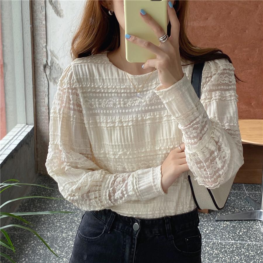 Womens Blouses Summer Tops Femme Casual Women Shirt long Sleeve Cotton Girls Blouse Plus Size Blusas Solid Slim Sexy 210417Z