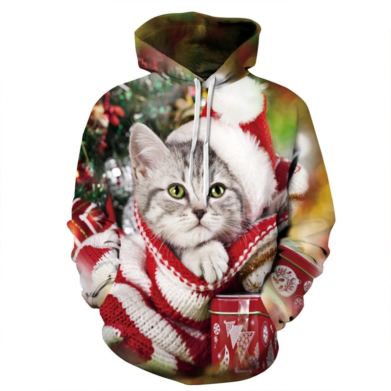 

2021 new 3D print Hoodie men's and women's Christmas Snowman, Dhp1k2113111