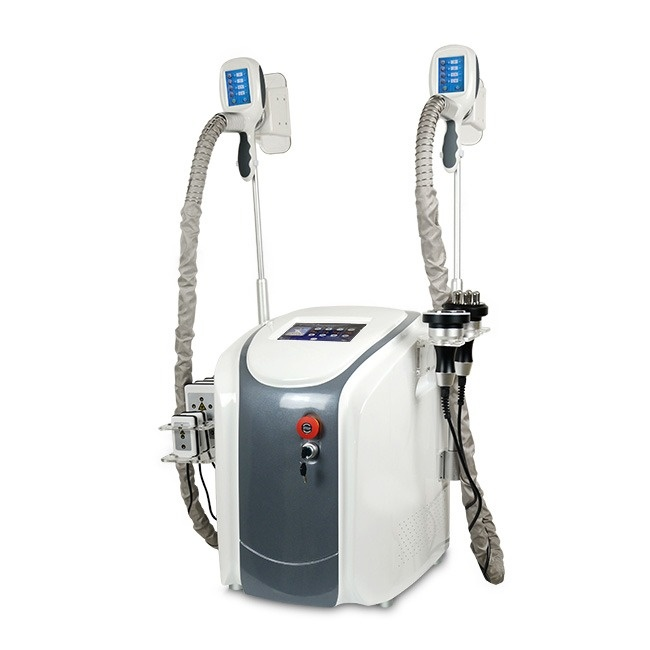 Face Care Devices Multifunction 2 Handles Slimming Machine Liposuction Cavitation RF Cryo Vacuum Fat Freezing Lipo Laser