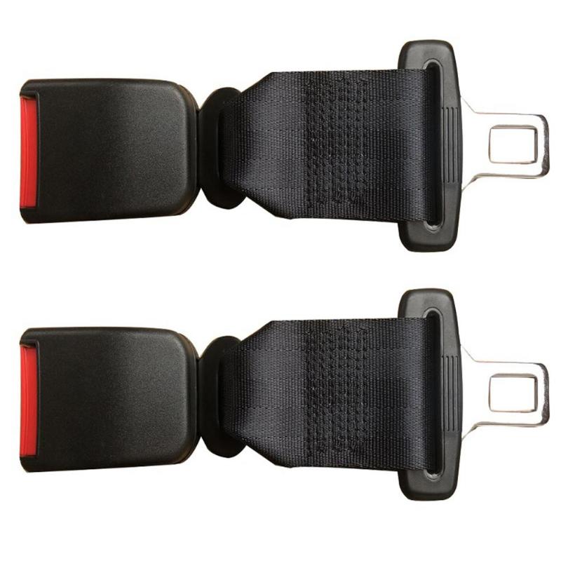

20cm Car Safety Belt Extender Seat Cover Padding Extension Buckle Plug Seatbelt Clip Accessories Belts