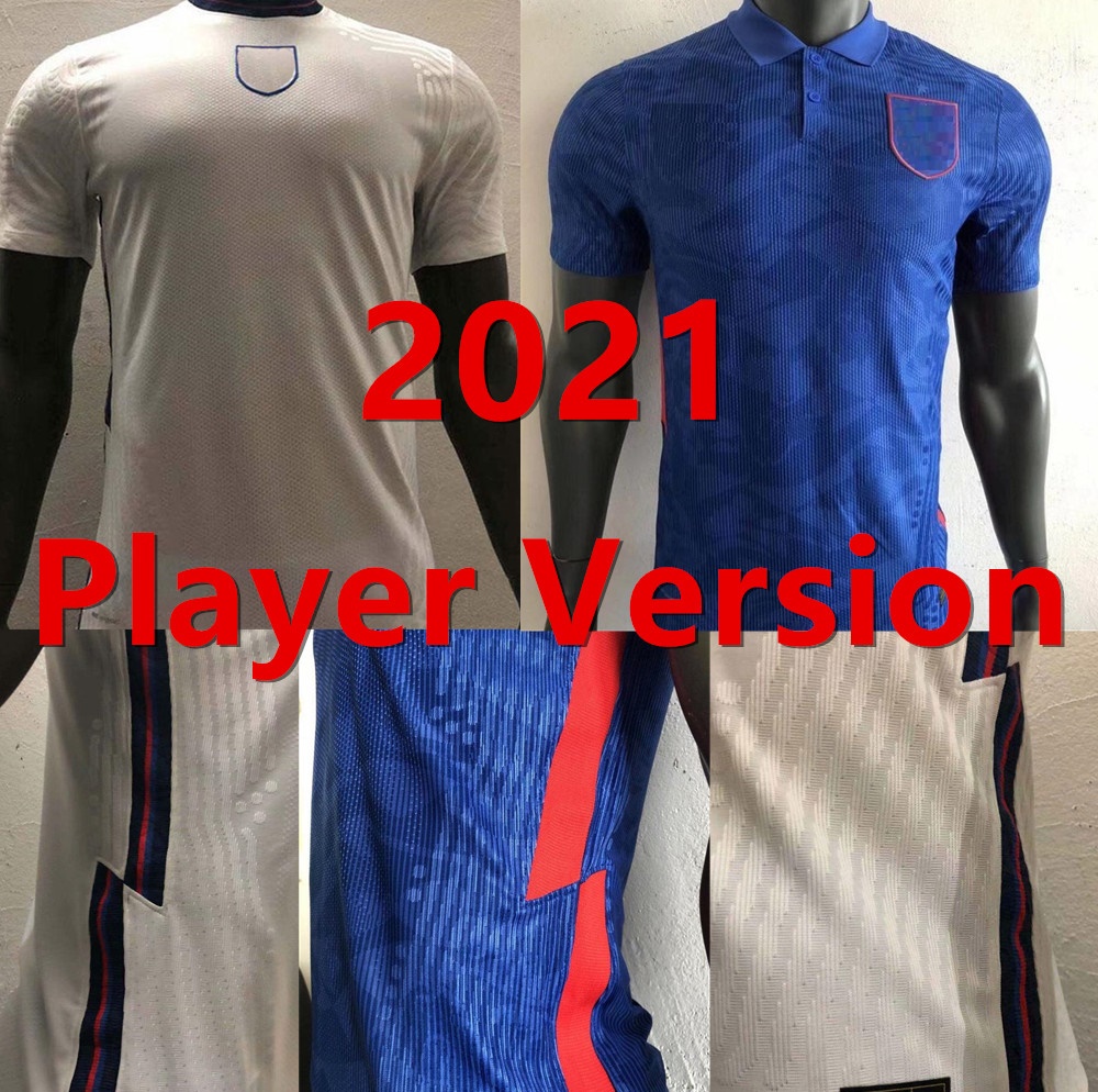 

2021 European Cup National Team Player version soccer jerseys KANE FODEN SANCHO STERLING 21 22 MOUNT RASHFORD HOME AWAY football shirt, Black;yellow