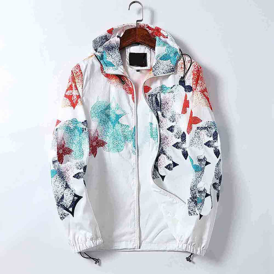 

new 2021 autumn and winter high-grade ladies' down jacket with Presbyterian matching color printed continuous hat coat M-3XL