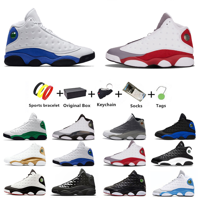 

Dark Powder Blue Jumpman 13s mens basketball shoes Cap and Gown 13 Court Purple Hyper Royal men trainer sports sneakers Wheat Phantom 40-47 outdoor, Color#22