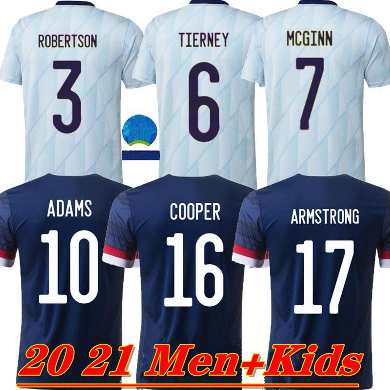 

2021 Scotland Soccer Jersey 21 22 home ARMSTRONG MCGREGOR ROBERTSON FRASER NAISMITH CHRISTIE FORREST ADAMS MCGINN TIERNEY football shirt men, Black;yellow