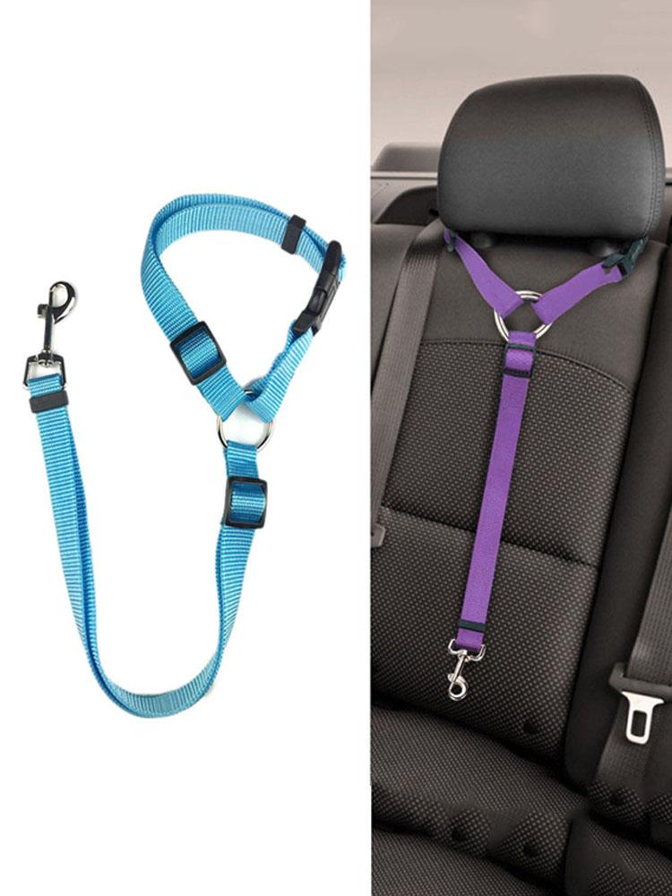 

Safety Belts & Accessories Pet Car Belt Universal Practical Dog Cat Adjustable Seat Harness Leash Travel Clip Strap Leads