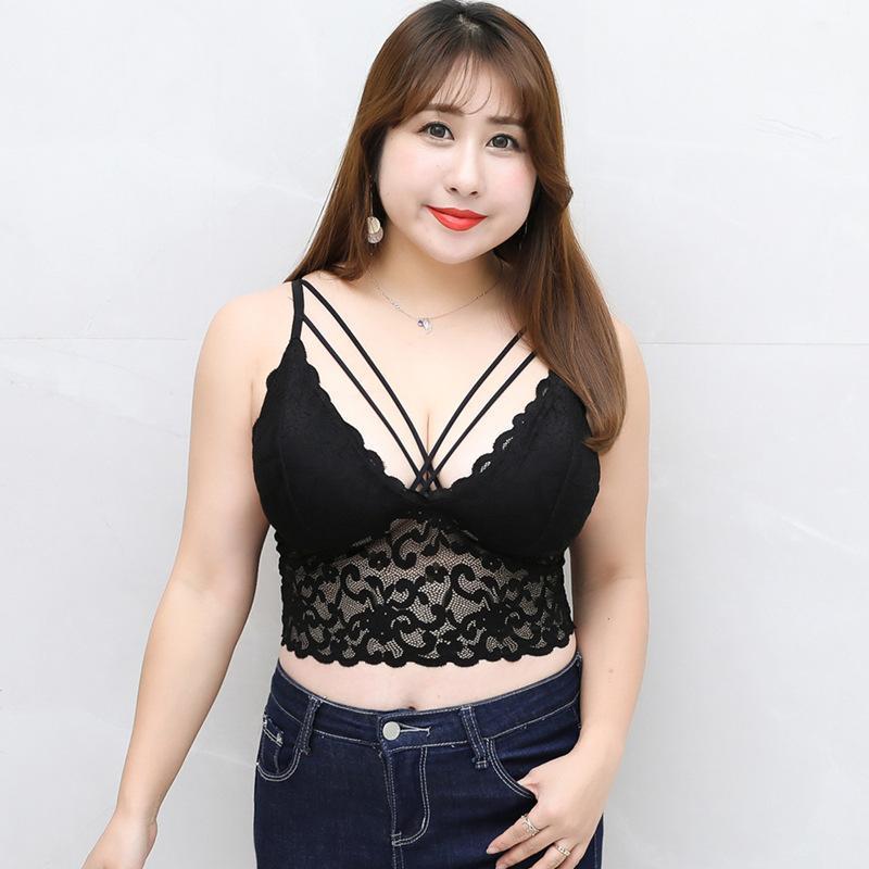 

Bustiers & Corsets -3XL Women Tube Top Large Solid Color Tops 21-274, Black