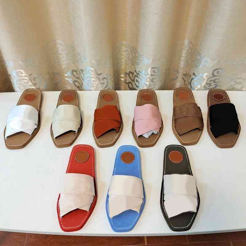 

slippers women's genuine leather shoes mixed color slippers luxury summer beach casual outdoor slippe pbib, Black