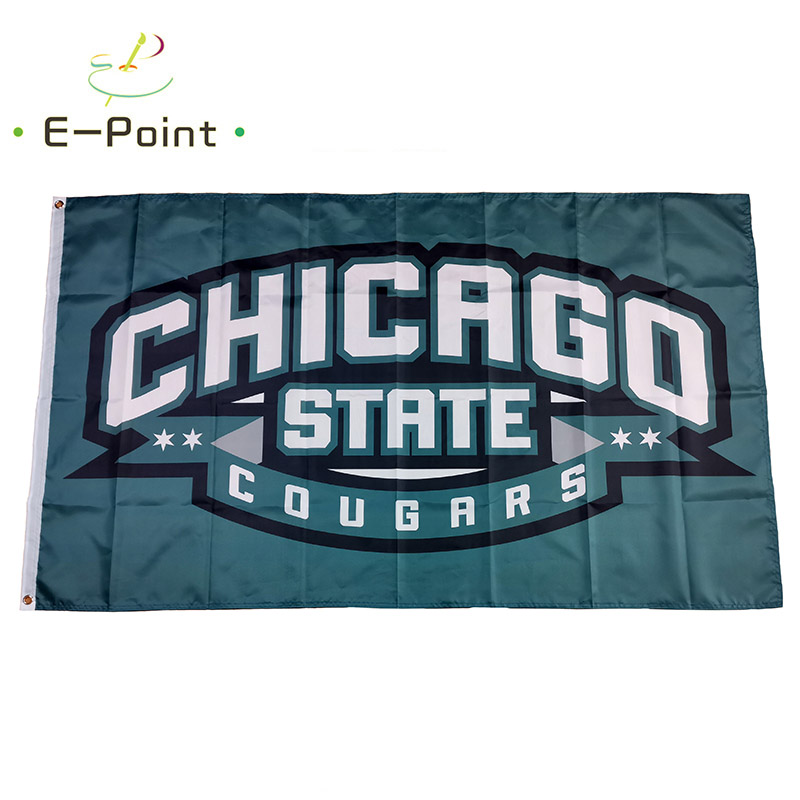 

NCAA Chicago State Cougars Flag 3*5ft (90cm*150cm) Polyester flag Banner decoration flying home & garden flag Festive gifts
