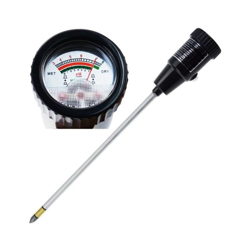 

Meters ABSF ZD-06 Soil PH & Moisture Tester Meter With 295mm Electrode Probe Waterproof Kit Tools For Indoor Outdoor