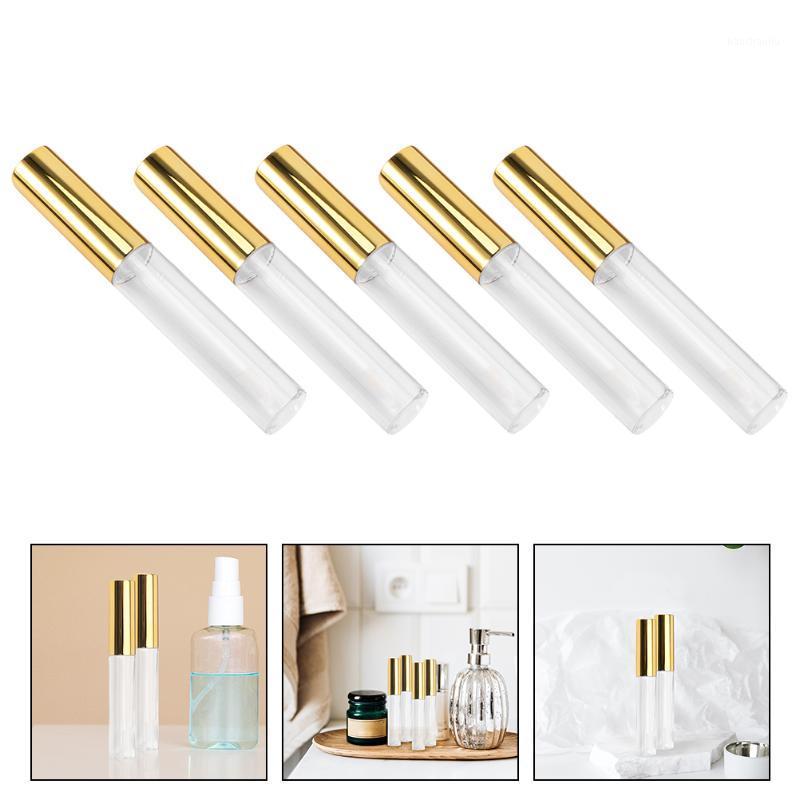 

Storage Bottles & Jars 5pcs Refillable Lip Gloss Tubes Empty DIY Glazes (Assorted Color)