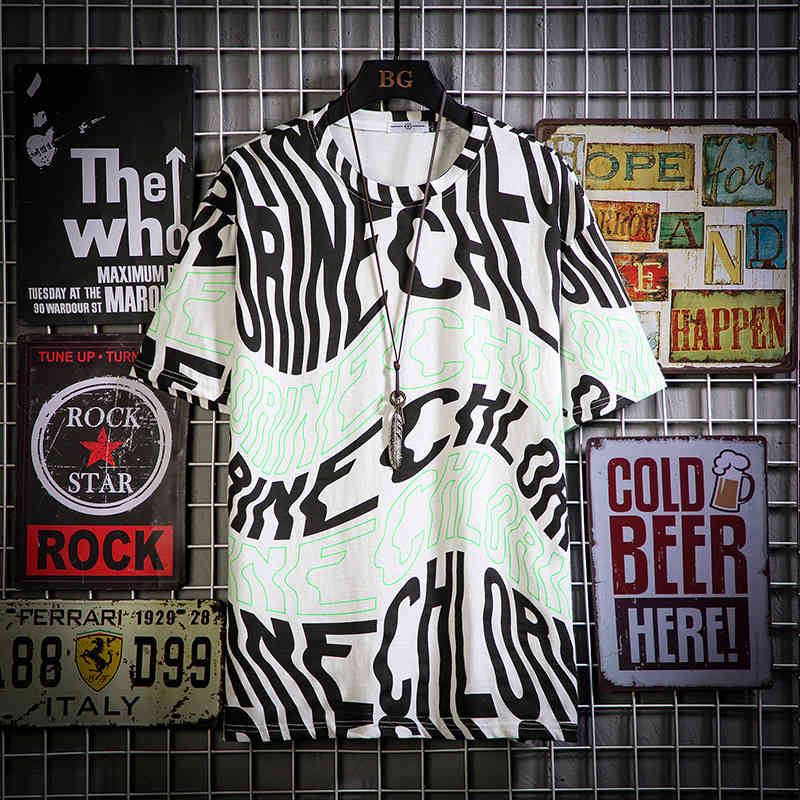 

Men's T-Shirts Mens Summer Tshirts Male Oversized Tee Shirts Cotton Fashion T-shirt 5XL Casual T Shirt White For Man Streetwea 9GZQ, Black