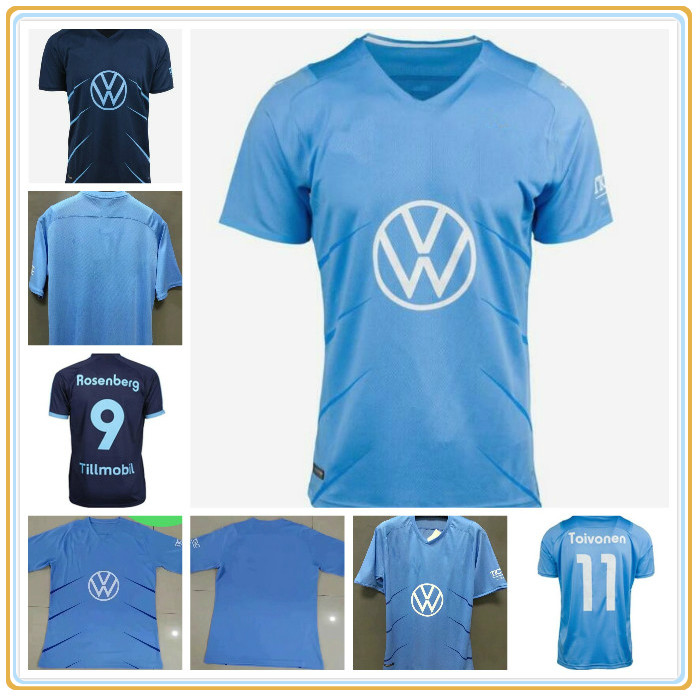 

21 22 MalmÃ¶ FF soccer jersey 2021 2022 Malmo Camisetas Ola Toivonen Anders Christiansen Isaac Kiese Thelin Markus Rosenberg Jonas Knudsen ho, Black;yellow