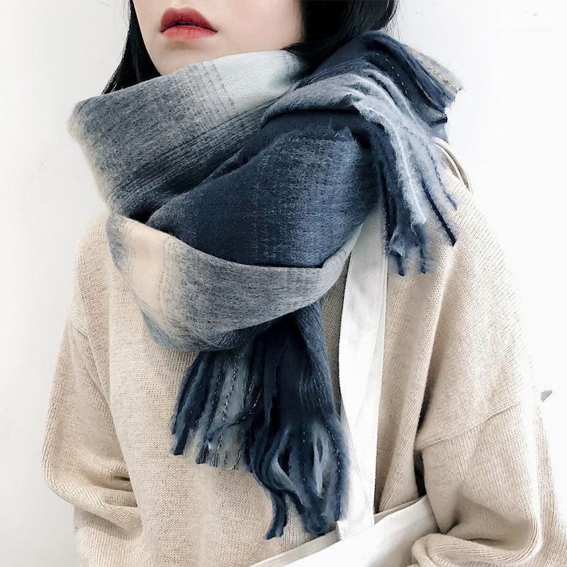 

Scarf Shawl Collar Fall And Winter Of Female Chaddar Double Sided Male In Echarpe Femme Hiver Laine1
