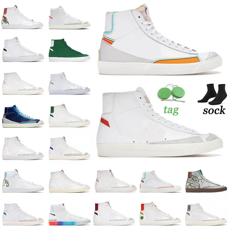 

Newest Designers Running Shoes Blazer Mid 77 Infinite Kumquat Popcorn Thermal White Vintage Zig Zag Have A Good Game Sports Sneakers Trainers 36-45, C21 77 city pride chicago