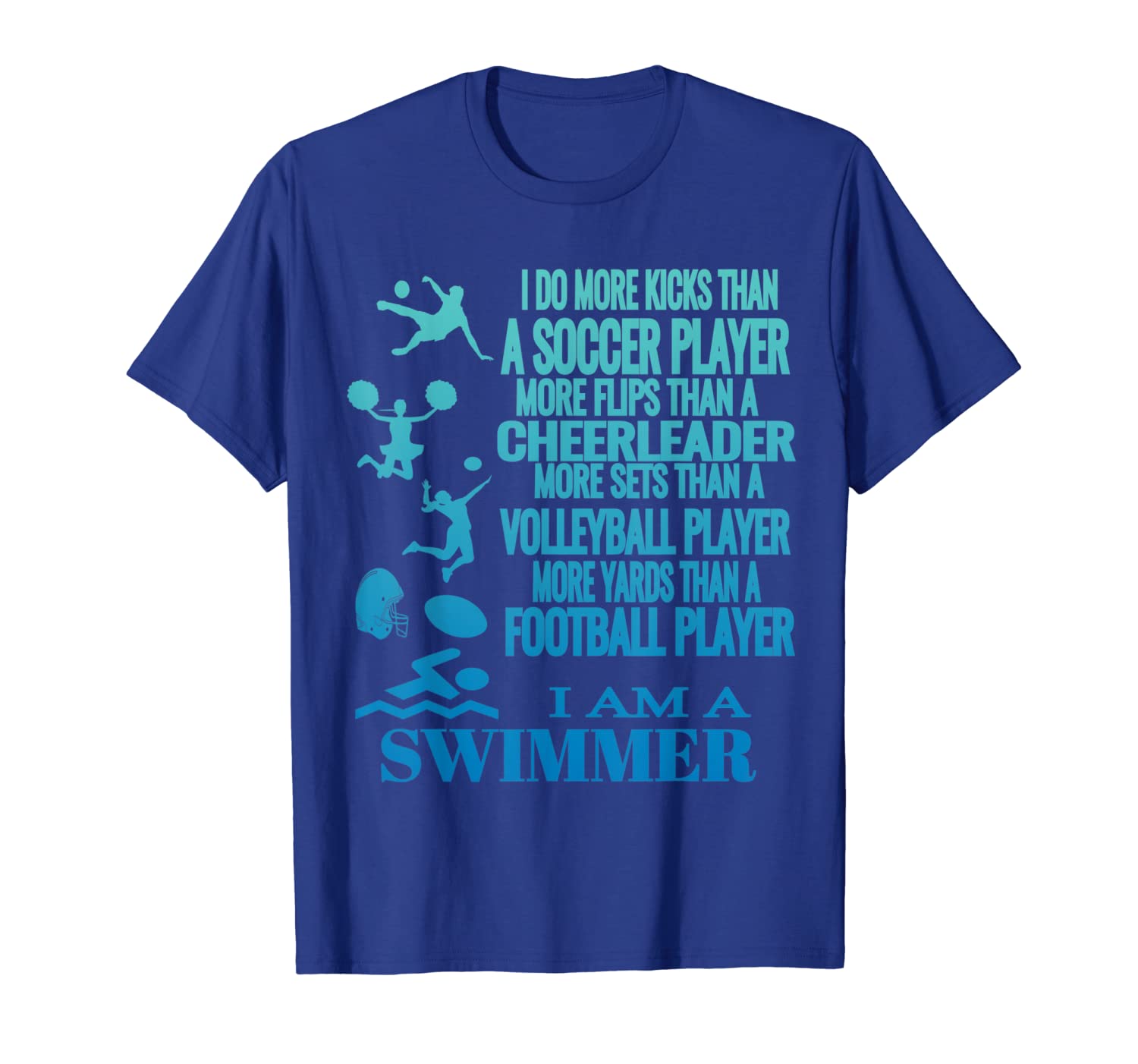 

i am a swimmer t shirt funny swim swimming cool practice tee, White;black