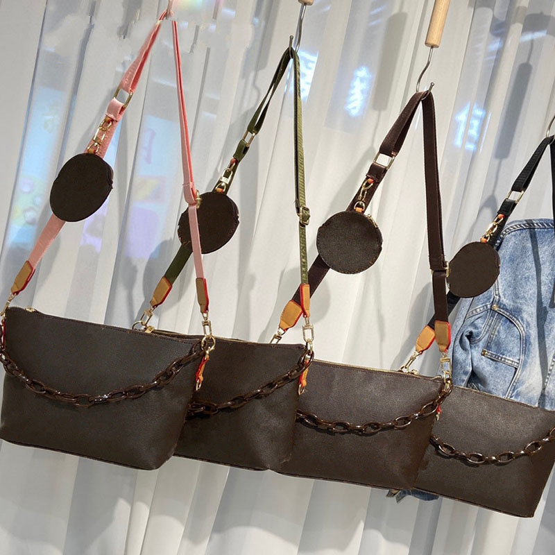 

Classic Presbyopia Shoulder Bags Luxury Designer Women's Crossbody Long Shoulder Strap Fashion Casual Girl Temperament Multifunctional Bag Wallet No Box XB10114, Make up postage no bag
