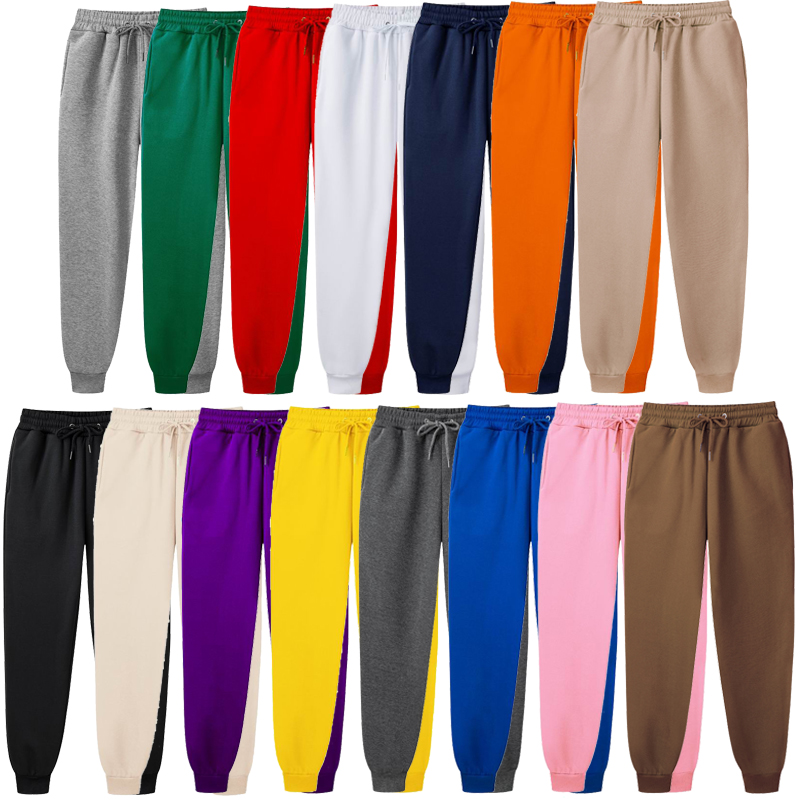 

Spring Autumn Joggers Brand Woman Trousers Solid Color Casual Pants Jogger Fitness Workout Sweatpants, Purple