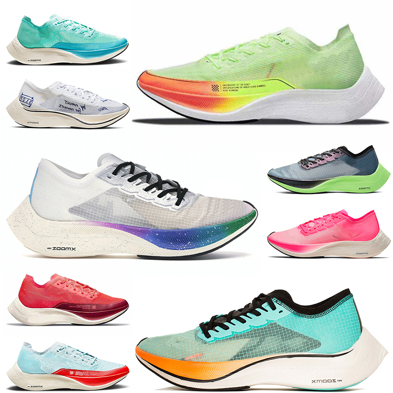 

2022 Wholesale pegasus zoomx vaporfly next% 2 men women running shoes Nlke White Metallic Silver Off Pink Aurora Green Ekiden Blue Ribbon Be True sneakers size 36-45, 06 be true 36-45