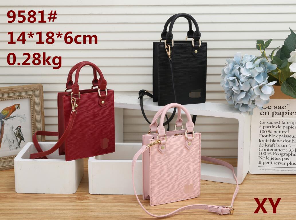 

New fashion print women's bag versatile tote bag one-shoulder cross-slung bag, Red