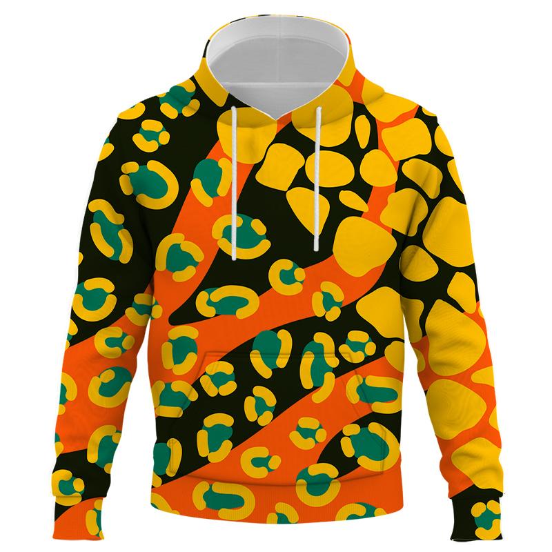 

Men's Hoodies & Sweatshirts Leopard Print Hoodie Sweatshirt Man Autumn Fleece Hoody Fashion Pocket Clothes Pullover Casual Men/Women Hip Hop, Cbw-3348