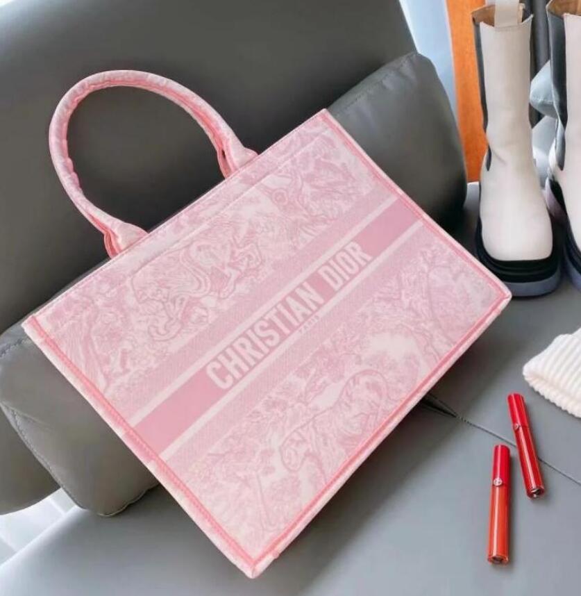 

2021 fashion shoulder bags for Women Leather handbag DIO bag messenger famous brands designer handbags high quality flower printing Wa, Red;black