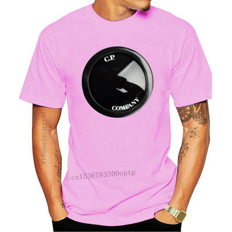 

Men's T-Shirts Mens Foshion Cotton Top CP Compony Logo T Shirt White S-3XL, Black