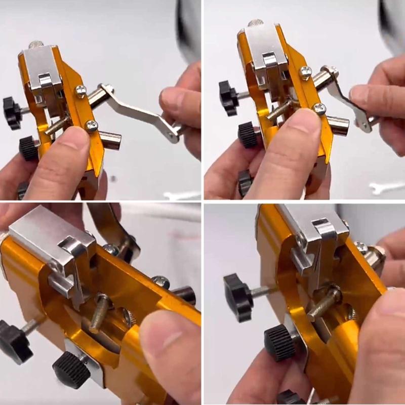

Professional Hand Tool Sets M89B Aluminum Alloy Chainsaw Chain Sharpening Jig Accessories For All Kinds Of Saws Household