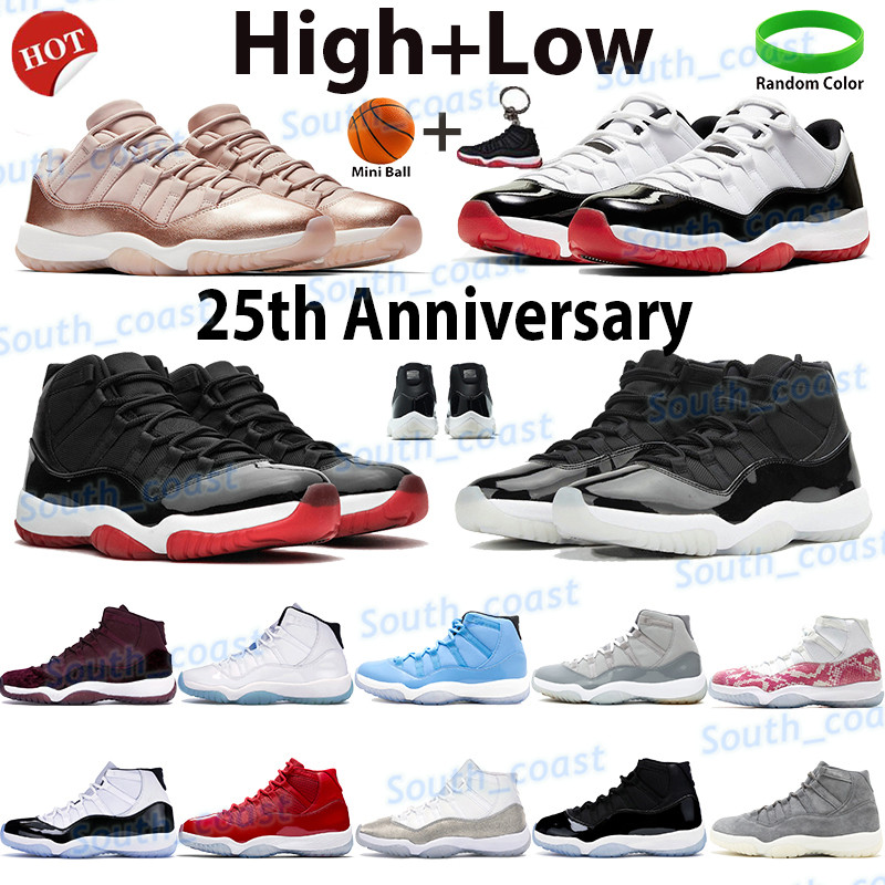 

2021 men basketball shoes high sneakers jubilee 25th anniversary bred legend blue spack jam concord 45 pantone cool grey low cherry mens trainers, Box