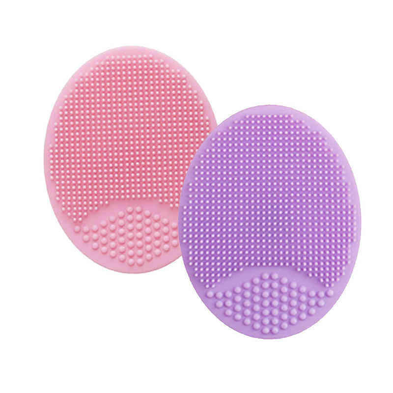 

Silicone Facial Cleansing Makeup Tool Face Care Product Brush Sponge Massage Pore Blackhead Removing Exfoliating For Female