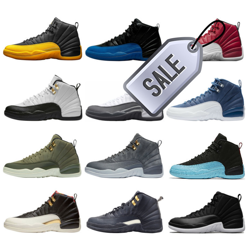 

2022 New 12 12s Basketball Shoes For Men University Gold Fiba Bulls Hot Punch Game Royal Flint Wolf Grey Mens Sports 7 -13 T, Customize