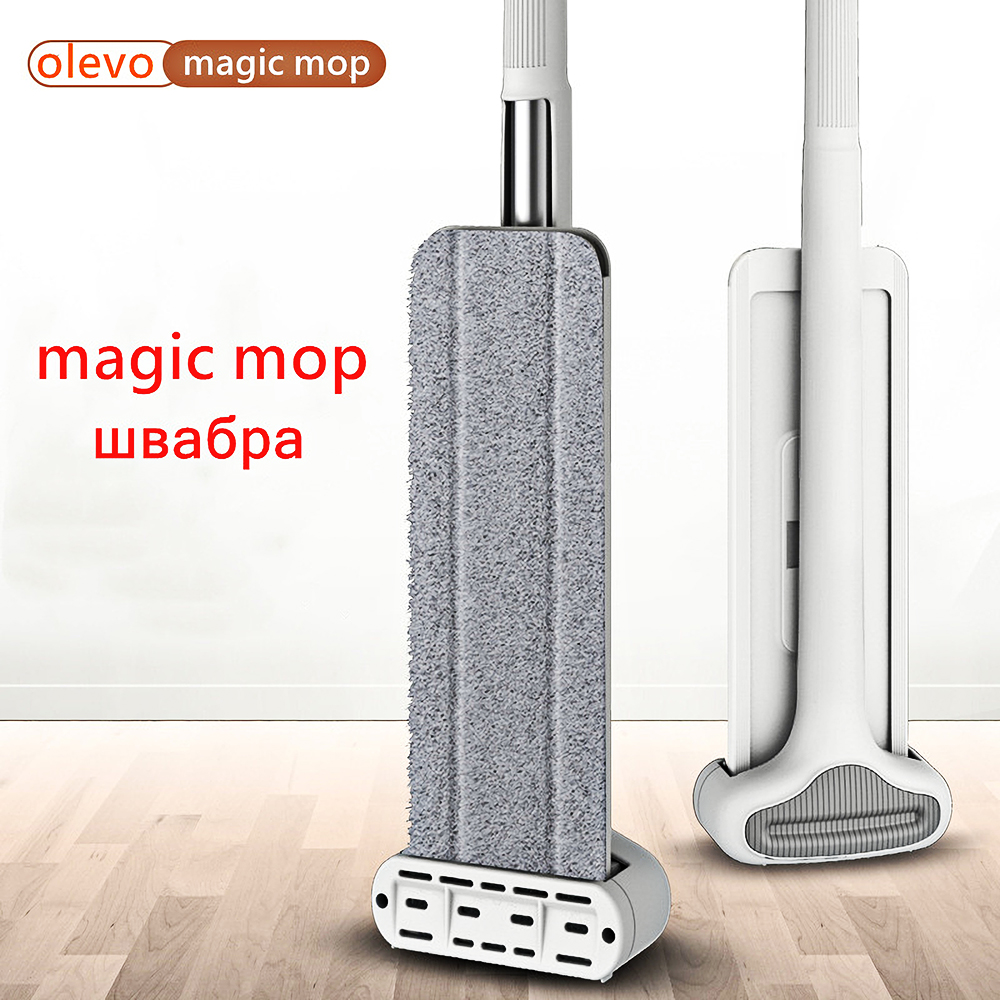 

Magic Squeeze Fat Cutting Mop Hands Free For Wash Foor Househod Kitchen Foors Ceaning With Microfiber Repacement Mop Head