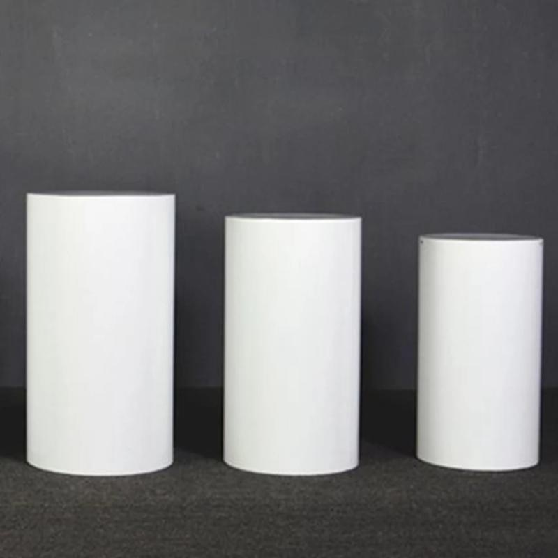 

Party Decoration 3pcs Column Cylinder Iron Event Display DIY Wedding Plinth