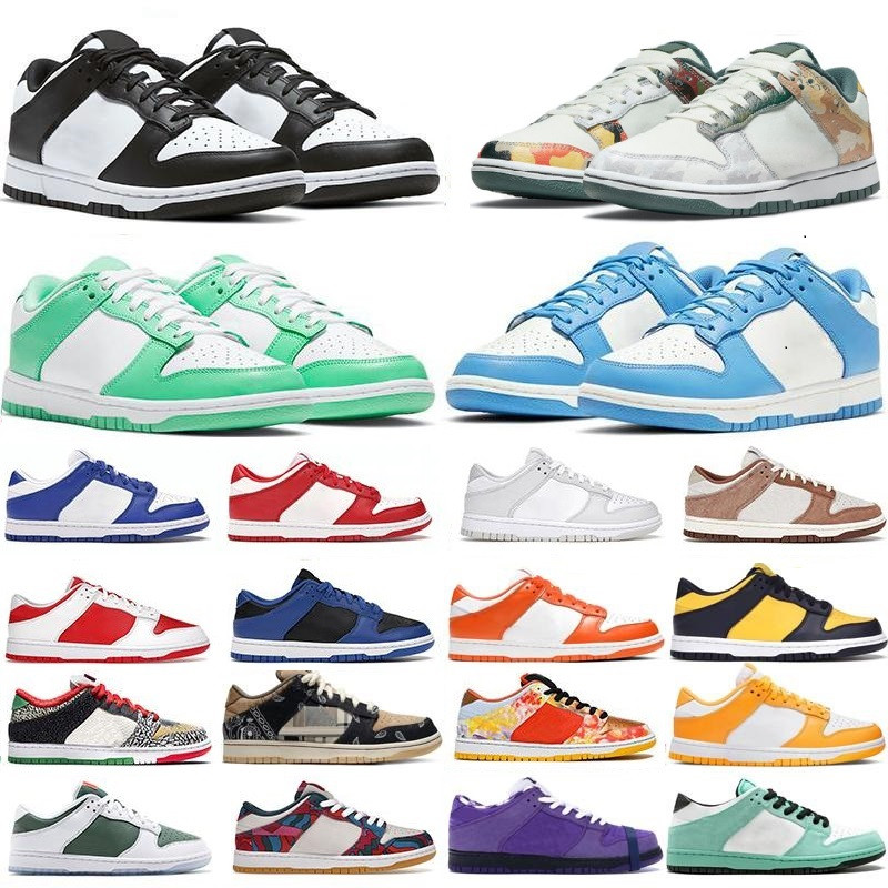 

SB men women Travis shoe low unc coast chunky Kentucky University Syracuse Varsity Green Michigan UNLV Sneaker neptune running mens sneakers, #1 black white