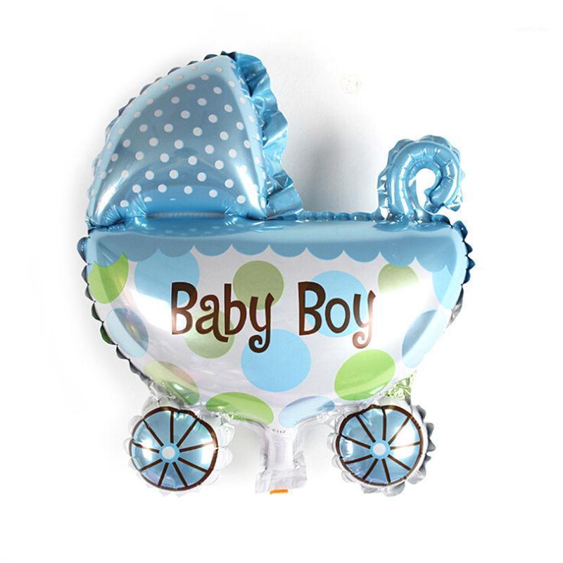 

Party Decoration 1PC 30*30cm Cute Helium Balloon Mini Baby Shower Stroller Foil Balloons Wedding Brithday