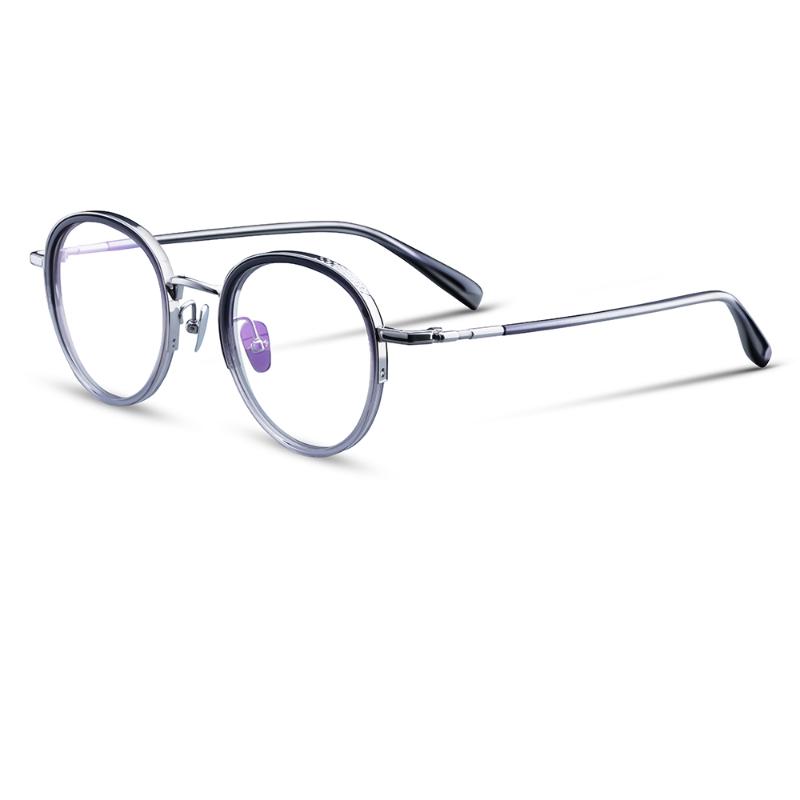 

Eyeglow Vintage Eyeglasses Frame Women's Glasses Titanium Round For Men Retro Fashion Sunglasses Frames