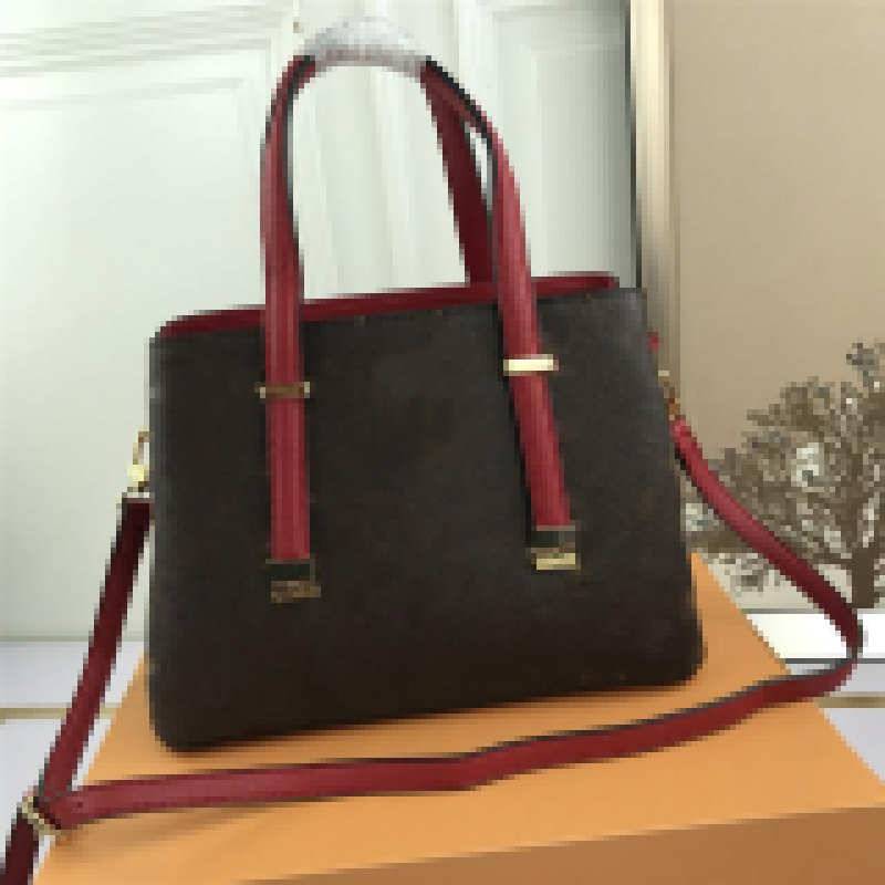 

2021 New Genuine Leather Shoulder Tote Hand Bag GM Empriente Noir No Longer Available Purse Size:30X21x13 V-060