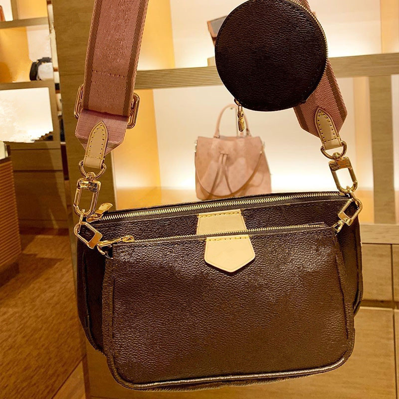 

Women handbags bag 3 pieces/set of mens wallet flower crossbody bags ladies purses, Gift-box