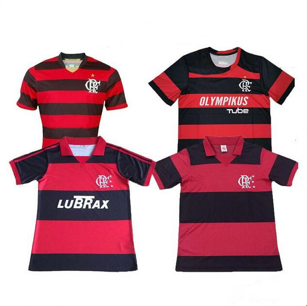 

2008/2009 Flamengo Retro version Soccer Jersey 1982 1988 2010 Flamengo Home ADRIANO JOSIEL WILLIAMS EMERSON KLEBERSON Football Shirt Uniform, 08/09 retro version home