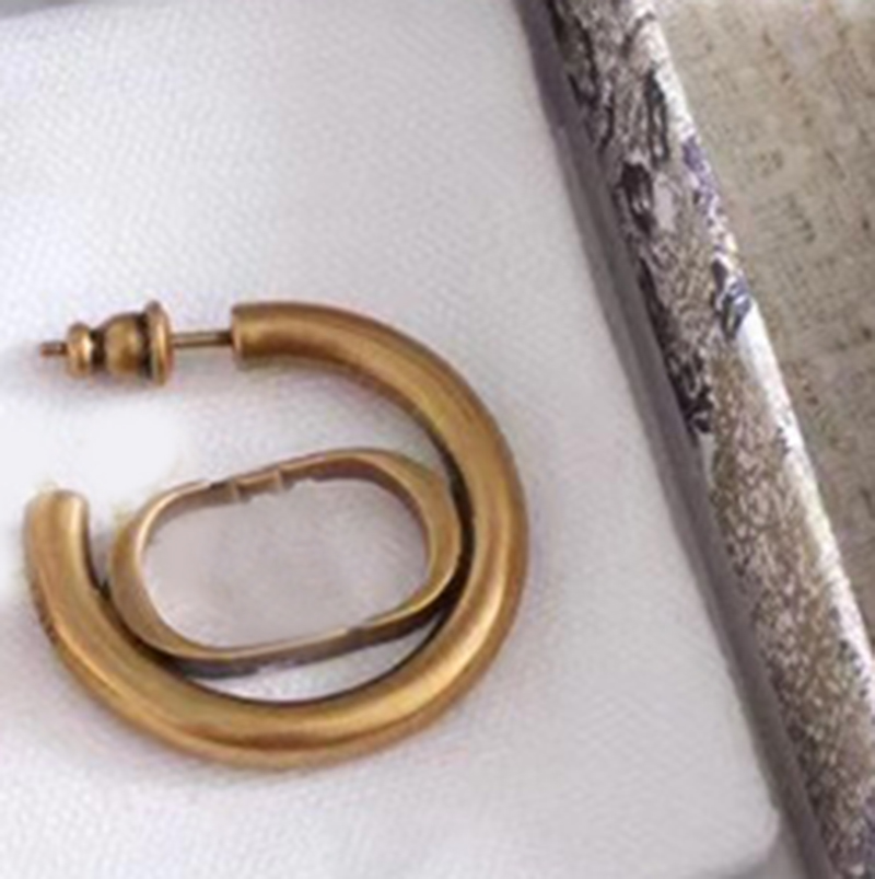 

Stud Earrings For Womens Designer Earrings Women Earring Letter D Luxurys Designers Diamond Hoops Earrings Designer Fashion Jewelr