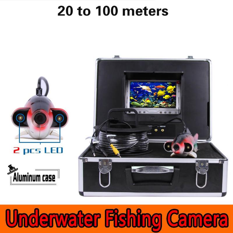 

Cameras Wholesale Underwater Surveillance Digital Video Recorder System 7 Inch Display Fishing Camera Fish Finder DVR Function Inspect
