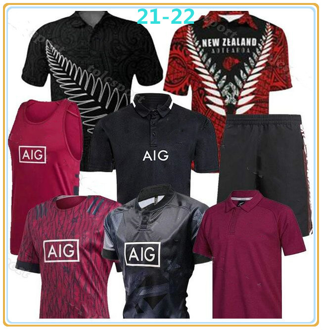 

2021 Arrival All Black Rugby Jerseys Sevens Shirt Maillot Camiseta Maglia Tops Mens S-5XL Kit VEST, Black;gray