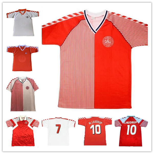 

RETRO 86 92 98 Denmark world cup soccer jersey 00 Danish M LAUDRUP HELVEG HEINTZE vintage classic football shirt calcio SCHMEICHELL, 1998 home