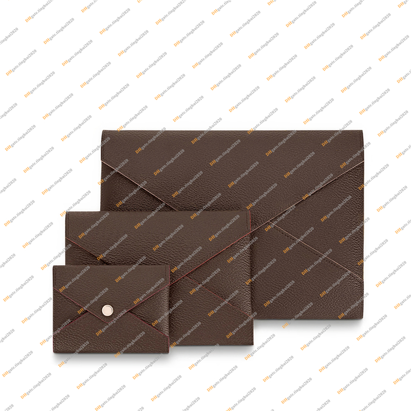 

Ladies Fashion Casual Designer Luxury POCHETTE KIRIGAMI TOTES Handbag IPAD Storage Bag M62034 High Quality TOP 5A Wallet Purse Pouch, Brown flower 1 / with dust bag