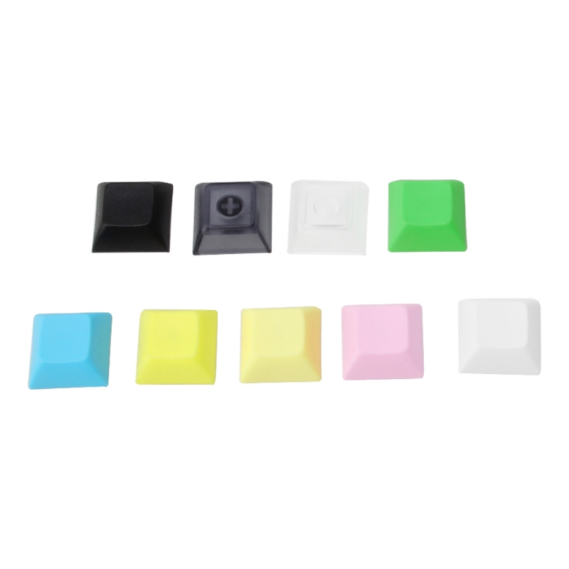PBT Keycaps DSA 1u Blank Printed Keycaps For Gaming Mechanical Keyboard 20pcs-image-726148181