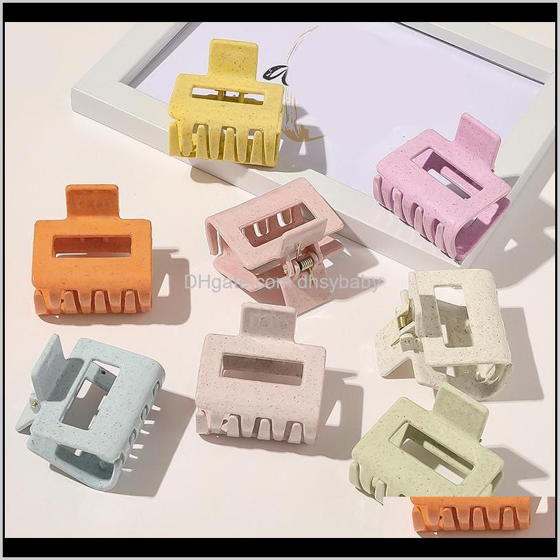

& Square Acrylic Korean Clips Women Hairpins Crab Claws For Girls Accessories Large Size Plastic Hair Clamp Barrettes Mdqno Phx8L