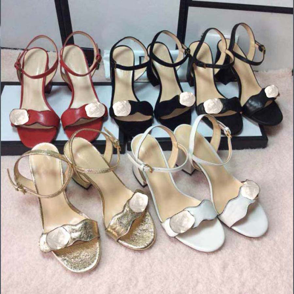 

With Box Woman Slippers Heels shoe Sandals Real Leather High Quality Slipper Fashion Scuffs Casual shoes 03, #13