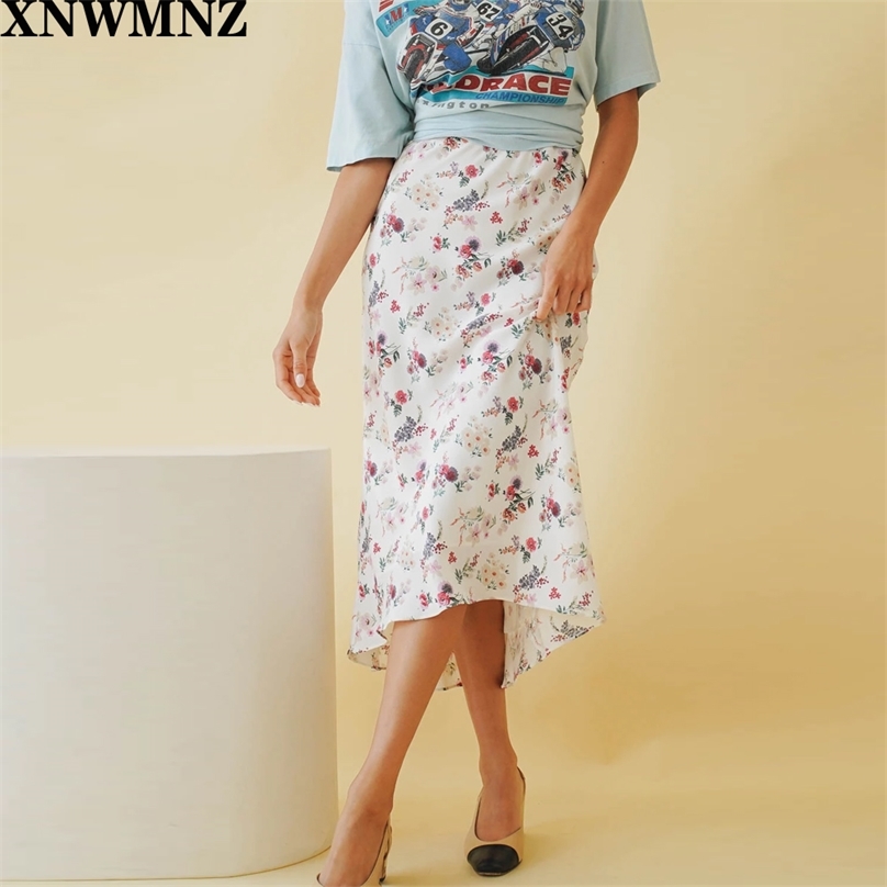 

Quality Chiffon Skirt Colorful Print Bohemian Beach Summer Woman Fashion Clothes Vestidos Casual Female Party Long Skirts 210520, Multi