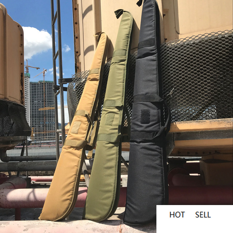 

126cm Tactical Gun Bag Outdoor Air Rifle Case Hunting Bag Army Shooting Rifle Shoulder Strap Backpack, Cp