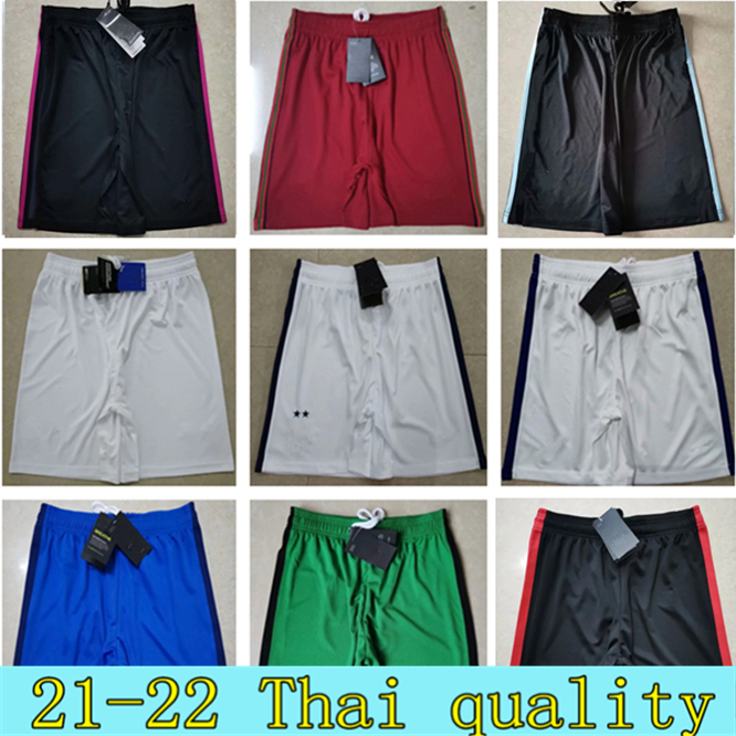 

2022 Algeria Mens soccer shorts 20 21 22 Sweden football shorts 2021 HAZARD KANE QUARESMA shorts de football pantalones cortos de futbol, Black;red