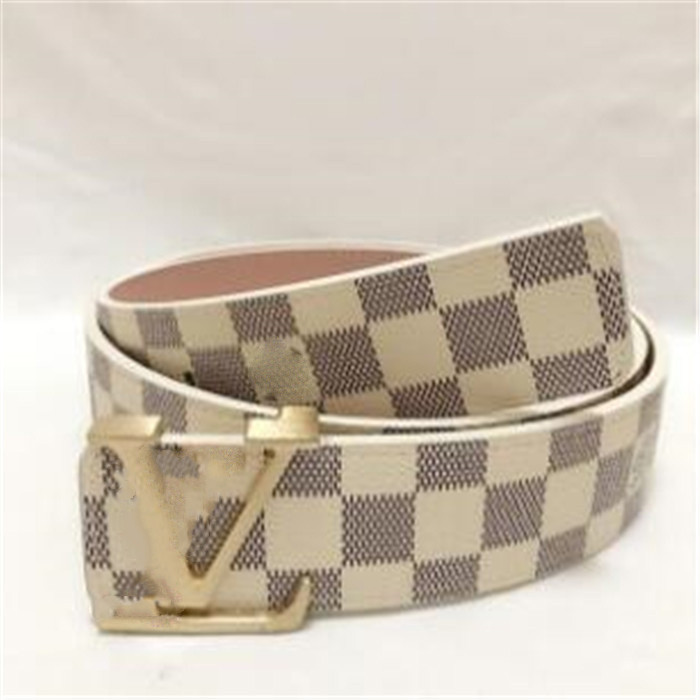 

VVBelts for Mens Belts Fashion Belt Leather Business Belts Women Big Gold Buckle with orange Box wholesale, Black;brown